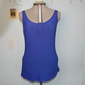No Boundaries Plus Size XL 15 17 Blue Tank Top Summer Blouse Shirt Casual